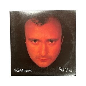 Phil Collins No Jacket Required Vinyl LP (1985) RARE
